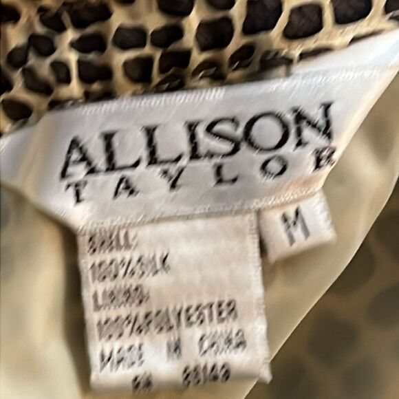 Alison Taylor 100% silk skirt fully lined size medium - Picture 8 of 9